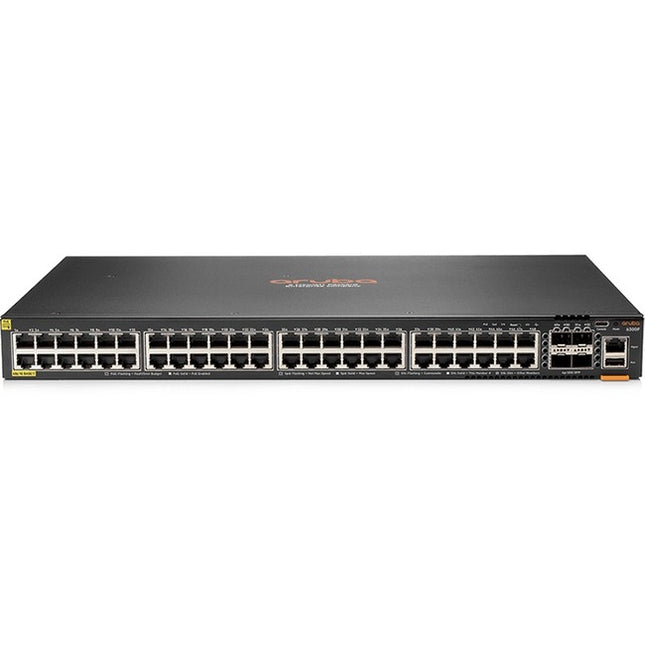 Main Image for HPE 6300F 48-port 1GbE Class 4 PoE and 4-port SFP56 Switch
