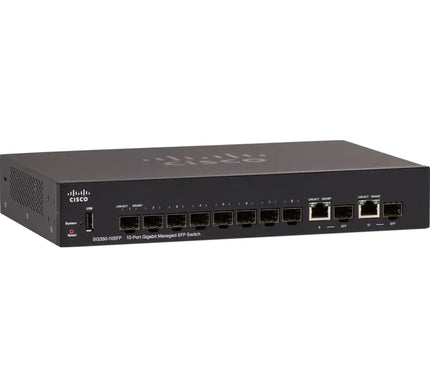 Main Image for Cisco SG350-10SFP 10-Port Gigabit Managed SFP Switch