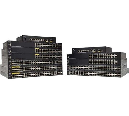 Main Image for Cisco SG350-28P 28-Port Gigabit PoE Managed Switch