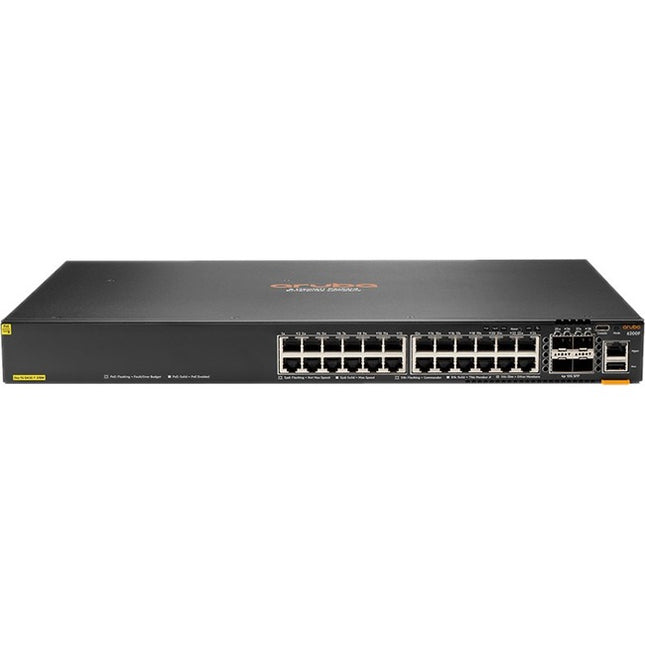 Main Image for HPE 6200F 24G Class4 PoE 4SFP+ 370W Switch
