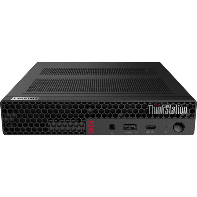 Main Image for Lenovo ThinkStation P340 30DF0014US Workstation - 1 i5-10500T - 32 GB - 1 TB SSD - Tiny - Raven Black
