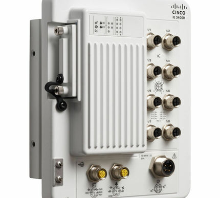 Main Image for Cisco Catalyst IE3400 Heavy Duty w/ 8 GE M12 interfaces, IP67, Network Advantage