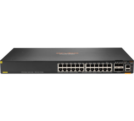 Main Image for HPE 6300F 24-port 1GbE Class 4 PoE and 4-port SFP56 Switch
