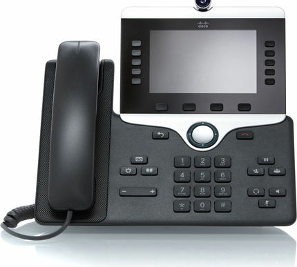 Main Image for Cisco 8845 IP Phone - Refurbished - Corded - Corded - Bluetooth - Wall Mountable - Charcoal - TAA Compliant