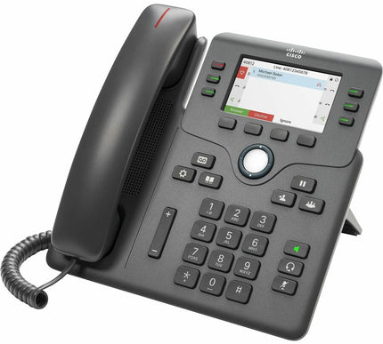 Main Image for Cisco 6871 IP Phone - Corded - Corded - 3 Multiple Conferencing - Wall Mountable