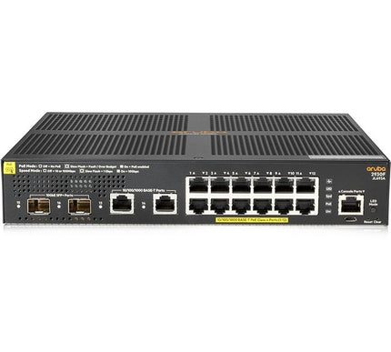 Main Image for HPE 2930F 12G PoE+ 2G/2SFP+ Switch