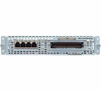 Main Image for Cisco Single-Wide High Density Analog Voice Service Module with 24 FXS and 4 FXO