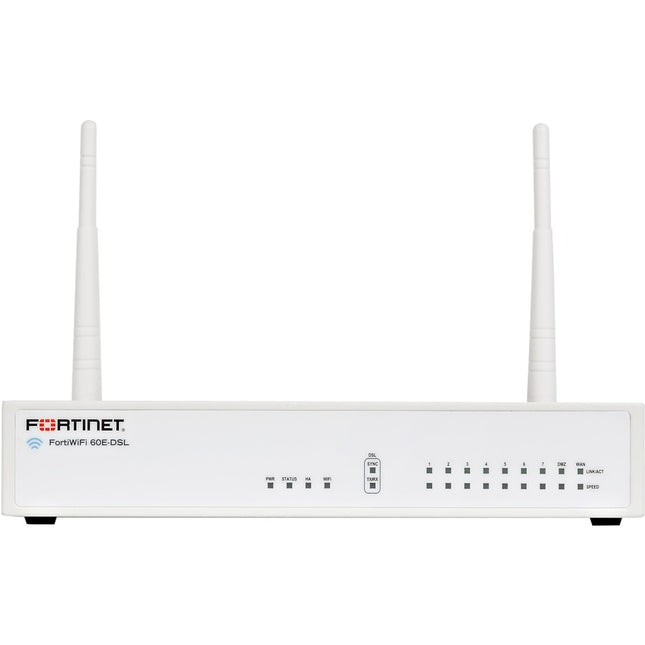Main Image for Fortinet FortiWifi FWF-60E-DSL Network Security/Firewall Appliance