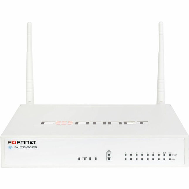Main Image for Fortinet FortiWifi FWF-60E-DSL Network Security/Firewall Appliance