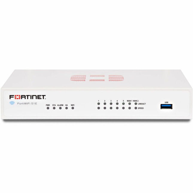 Main Image for Fortinet FortiWifi FWF-51E Network Security/Firewall Appliance