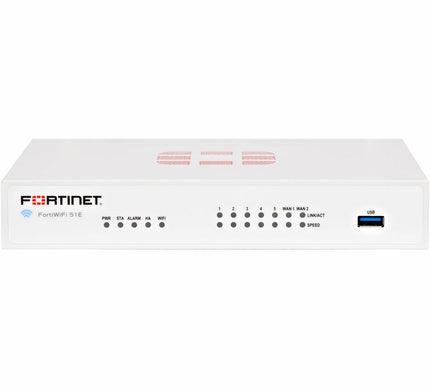 Main Image for Fortinet FortiWifi FWF-51E Network Security/Firewall Appliance