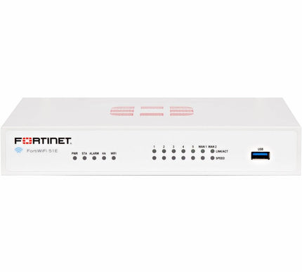 Main Image for Fortinet FortiWifi FWF-51E Network Security/Firewall Appliance