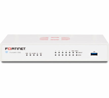 Main Image for Fortinet FortiWifi FWF-50E Network Security/Firewall Appliance