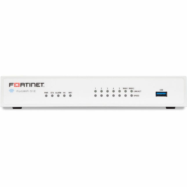 Main Image for Fortinet FortiWifi FWF-51E Network Security/Firewall Appliance