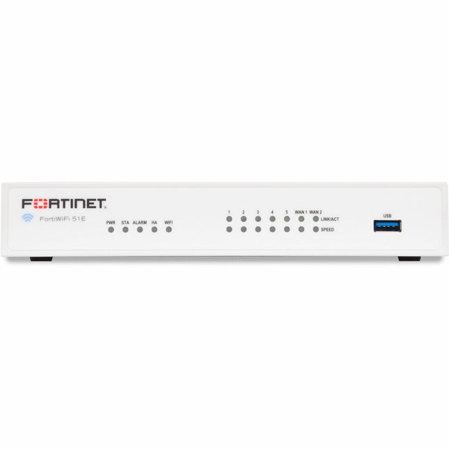 Main Image for Fortinet FortiWifi FWF-51E Network Security/Firewall Appliance