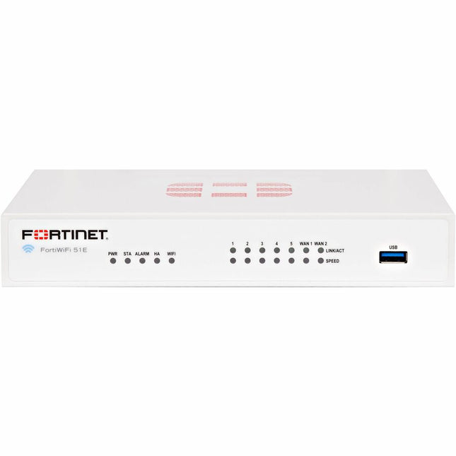 Main Image for Fortinet FortiWifi FWF-51E Network Security/Firewall Appliance