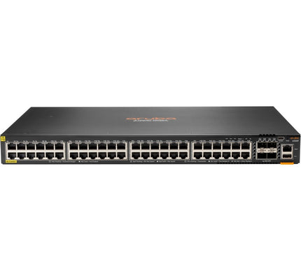 Main Image for HPE 6300F 48-port 1GbE Class 4 PoE and 4-port SFP56 Switch