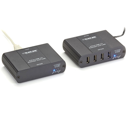 Main Image for Black Box KVM-over-IP Switchable Extender Kit - LAN, 4-Port, 100m