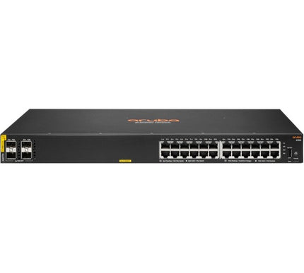 Main Image for HPE 6100 24G Class4 PoE 4SFP+ 370W Switch