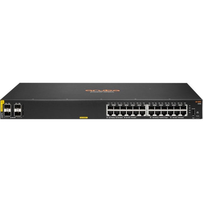 Main Image for HPE 6100 24G Class4 PoE 4SFP+ 370W Switch