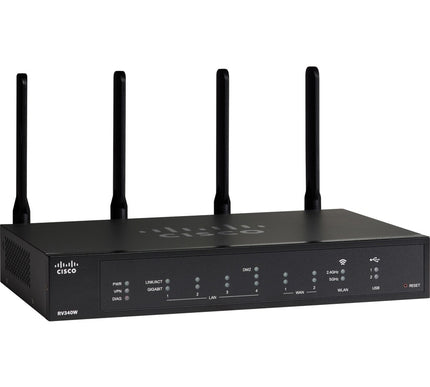 Main Image for Cisco RV340W Wi-Fi 5 IEEE 802.11ac Ethernet Wireless Router - Refurbished