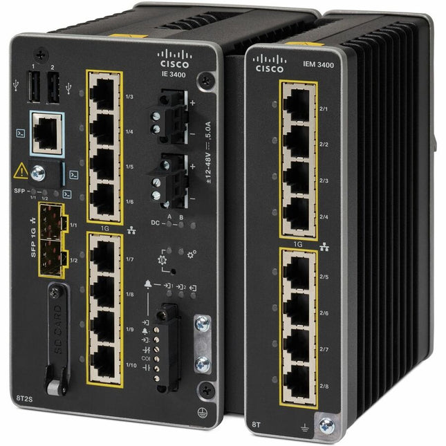 Main Image for Cisco Catalyst IE-3400-8T2S Ethernet Switch