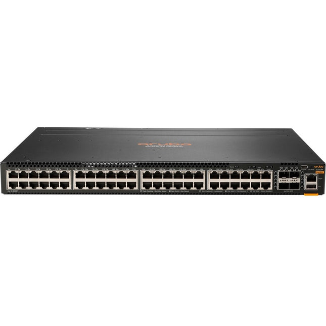 Main Image for HPE 6300M 48-port 1GbE and 4-port SFP56 Power-to-Port 2 Fan Trays 1 PSU Bundle