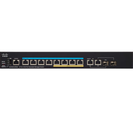 Main Image for Cisco SG350X-8PMD 8-Port 2.5G PoE Stackable Managed Switch