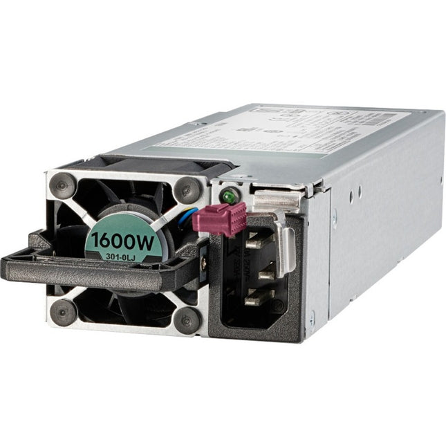 Main Image for HPE 1600W Flex Slot Platinum Hot Plug Low Halogen Power Supply Kit