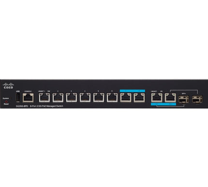 Main Image for Cisco SG350-8PD 8-Port 2.5G PoE Managed Switch