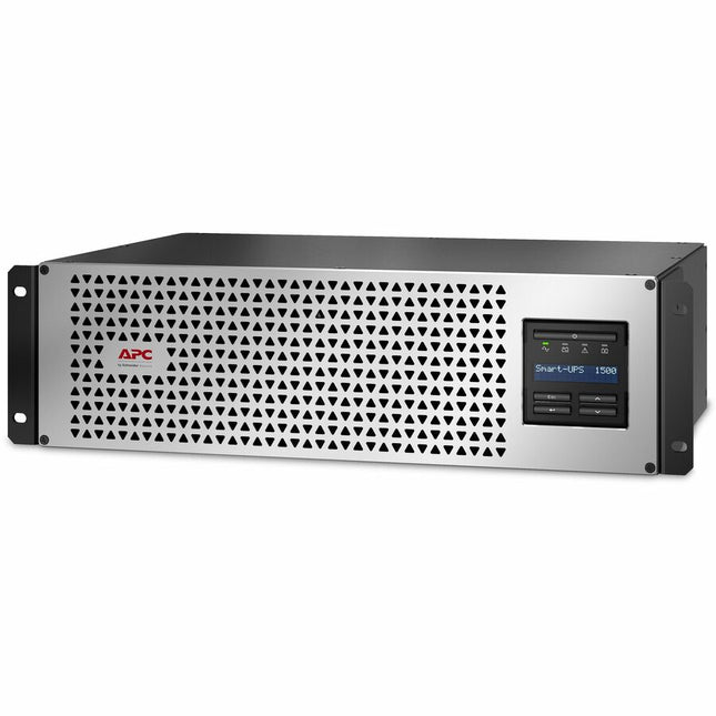 Main Image for APC Smart-UPS, Line Interactive, 1500VA, Lithium-ion, Rackmount 3U, 120V, 6x NEMA 5-15R outlets, SmartConnect Port+Network Card, Short Depth, AVR, LCD