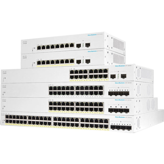 Main Image for Cisco Business CBS220-16T-2G Ethernet Switch