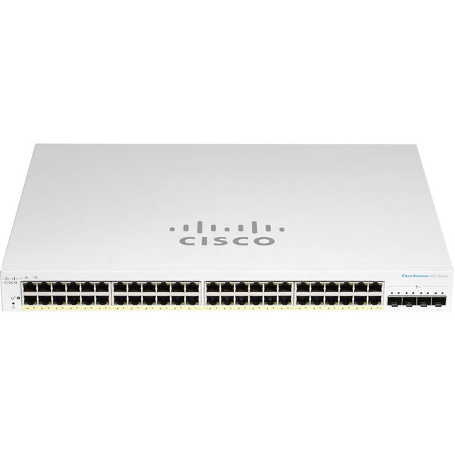 Main Image for Cisco Business CBS220-48T-4X Ethernet Switch