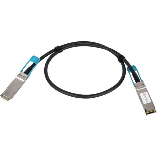Main Image for ENET Juniper Compatible QFX-QSFP28-DAC-2M TAA Compliant Functionally Identical 100GBASE-CR4 QSFP28 Passive Copper Direct-Attach Cable Assembly 2m