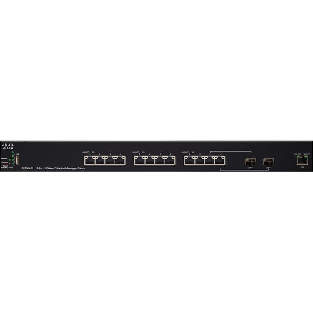 Main Image for Cisco SX350X-12 12-Port 10GBase-T Stackable Managed Switch