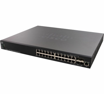 Main Image for Cisco SX550X-24 24-Port 10GBase-T Stackable Managed Switch