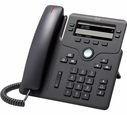 Main Image for Cisco 6851 IP Phone - Refurbished - Corded - Corded - Charcoal
