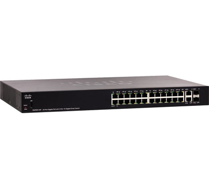 Main Image for Cisco SG250X-24P Gigabit PoE with 4-Port 10-Gigabit Smart Switch