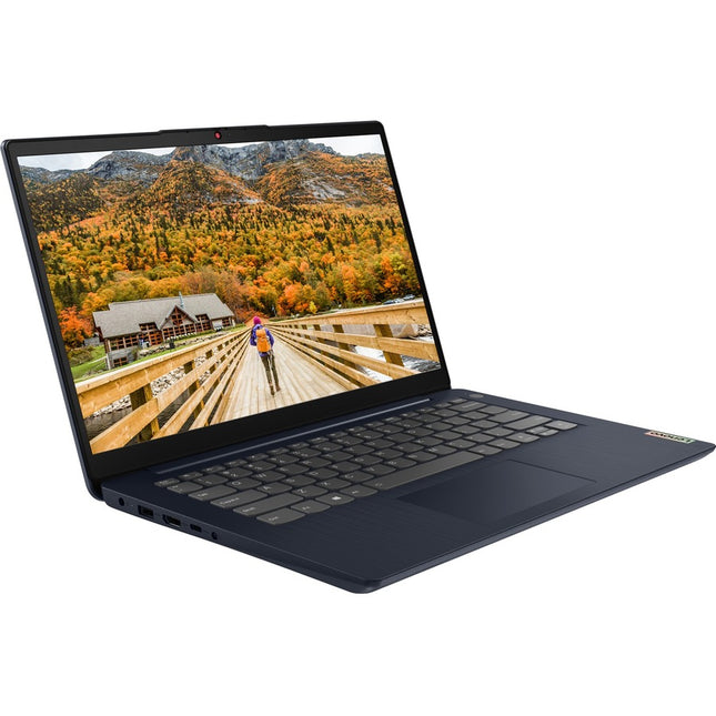 Main Image for Lenovo IdeaPad 3 14ALC6 82KT00GVUS 14" Notebook - Full HD - AMD Ryzen 5 5500U - 8 GB - 256 GB SSD - English (US) Keyboard - Abyss Blue