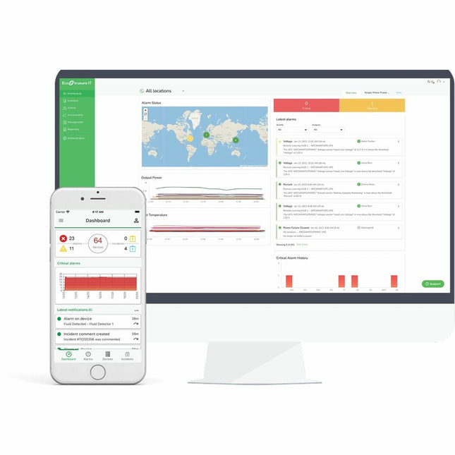 Main Image for EcoStruxure IT Advisor Base and Capacity 1 Year SaaS, 25 Racks or 450ft2/41.8m2