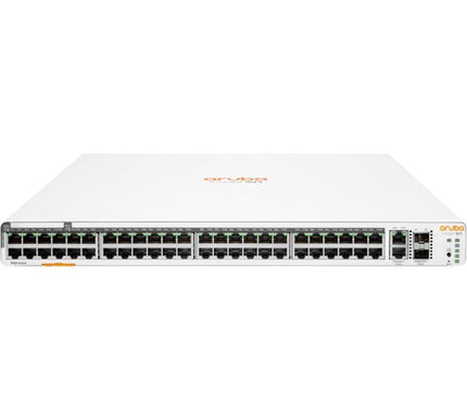 Main Image for HPE Instant On 1960 48G 40p Class4 8p Class6 PoE 2XGT 2SFP+ 600W Switch