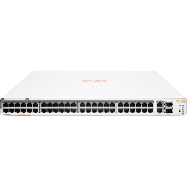 Main Image for HPE Instant On 1960 48G 40p Class4 8p Class6 PoE 2XGT 2SFP+ 600W Switch
