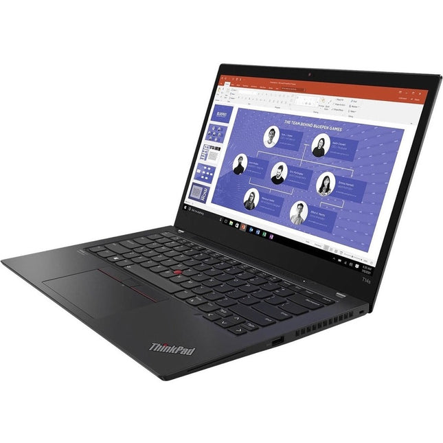 Main Image for Lenovo ThinkPad T14s Gen 2 20XF0076US 14" Notebook - Full HD - AMD Ryzen 7 PRO 5850U - 16 GB - 512 GB SSD - English Keyboard - Villi Black