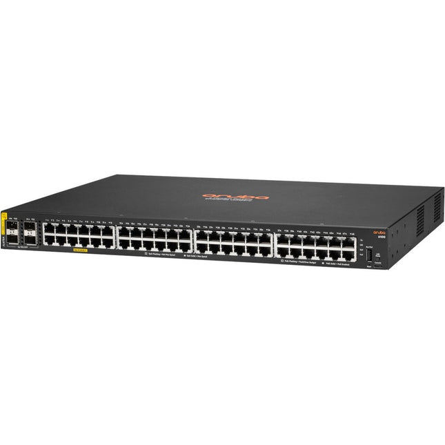 Main Image for HPE 6100 48G Class4 PoE 4SFP+ 370W Switch