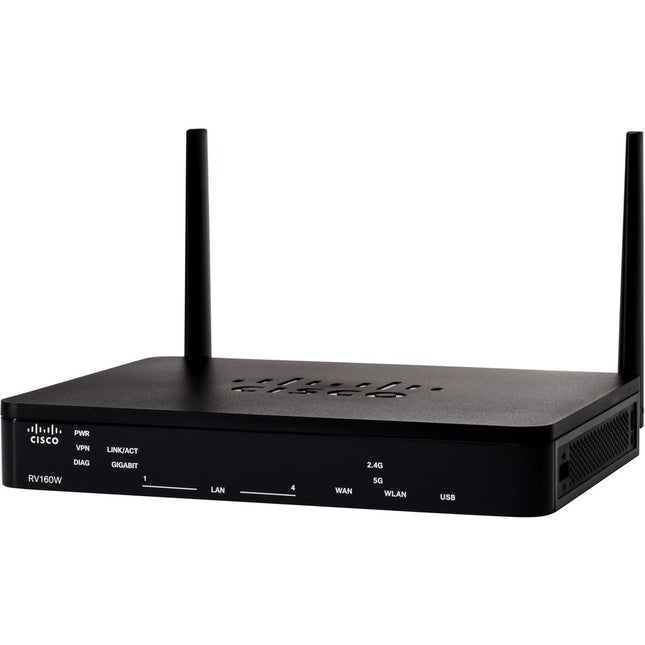 Main Image for Cisco RV160W Wi-Fi 5 IEEE 802.11ac Ethernet Wireless Router - Refurbished