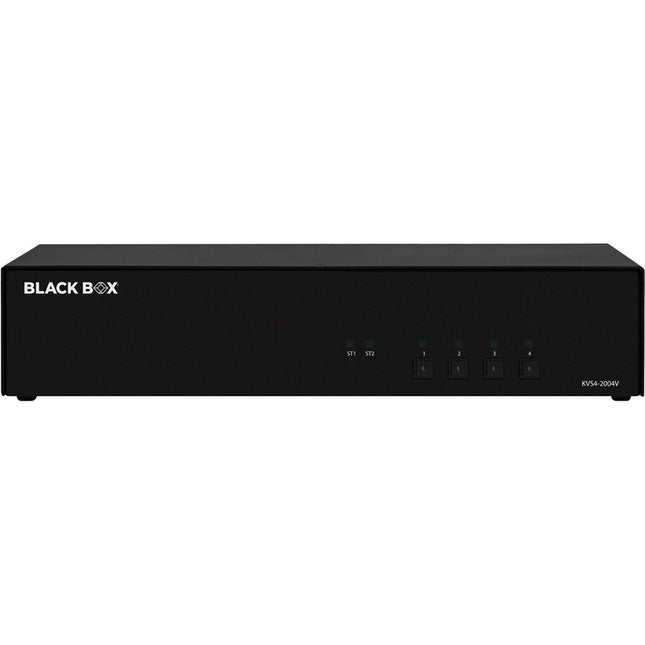 Main Image for Black Box KVM Switch, NIAP 4.0 Certified - 4-Port, Dual-Monitor, DisplayPort