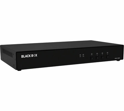 Main Image for Black Box KVM Switch, NIAP 4.0 Certified - 4-Port, Single-Monitor, DisplayPort with MST, HDMI Out, CAC