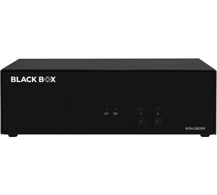 Main Image for Black Box KVM Switch, NIAP 4.0 Certified - 2-Port, Dual-Monitor, FlexPort HDMI/DisplayPort