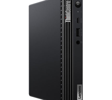 Main Image for Lenovo ThinkCentre M70q Gen 3 11T3000GUS Desktop Computer - Intel Core i3 12th Gen i3-12100T - 8 GB - 128 GB PCI Express NVMe 3.0 SSD - Tiny - Black