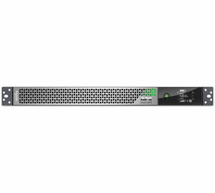Main Image for APC Smart-UPS Ultra On-Line, 2200VA, Lithium-ion, Rack/Tower 1U, 120V, 5x 5-20R, 1x L5-20R NEMA outlets, Network Card, Extended runtime, W/rail kit